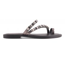 85% Codice Sconto Thong sandal with multicolor stones F0817888-0251